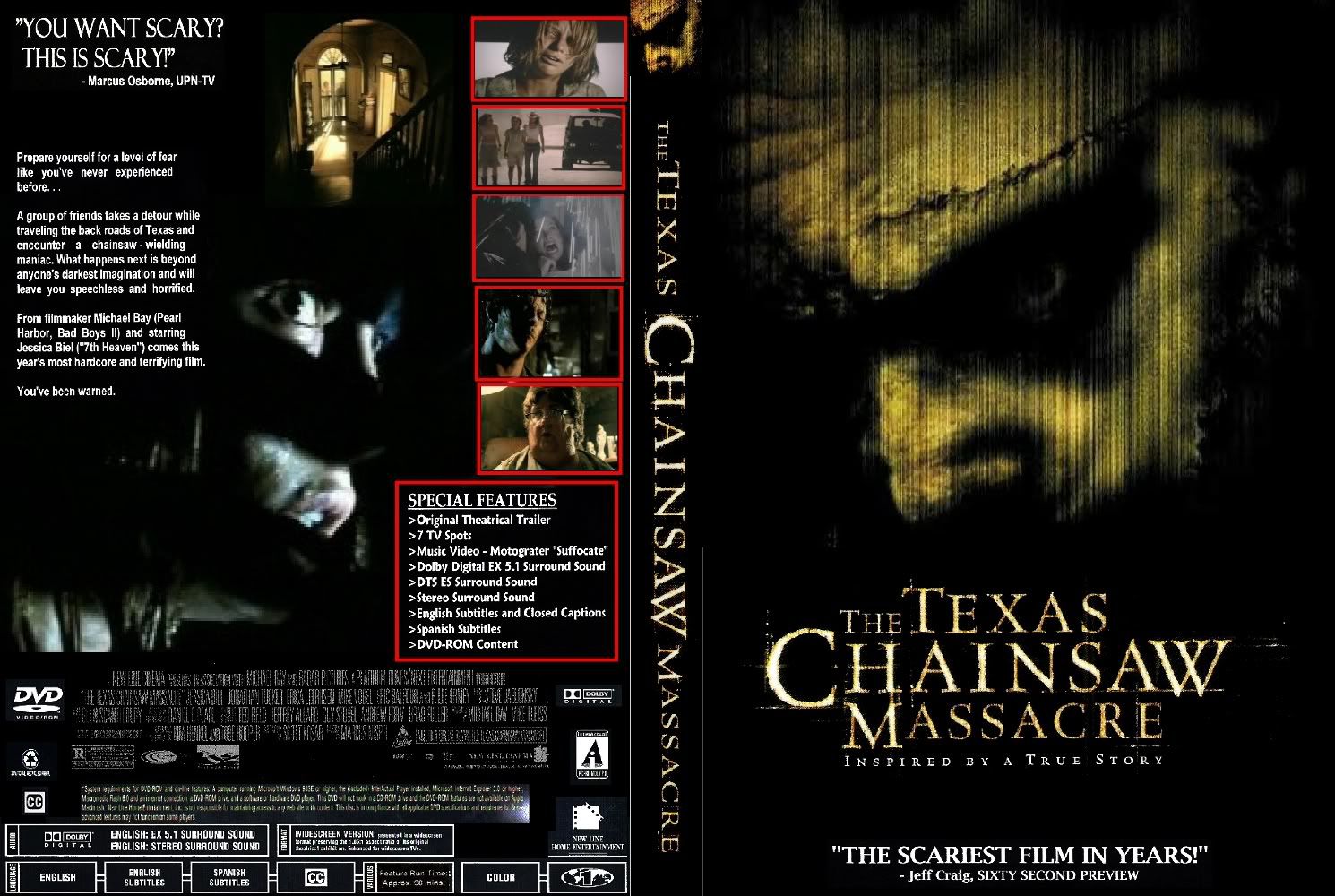 The Texas Chainsaw Massacre 2003 Custom Dvd Cover 5 Photo By Cinemink Photobucket